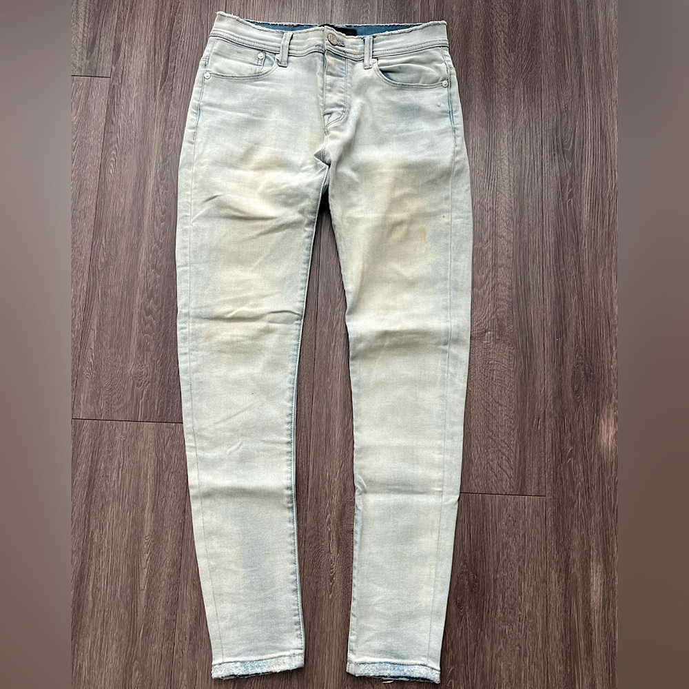 STAMPD Light Blue Skinny Fit Denim Jeans